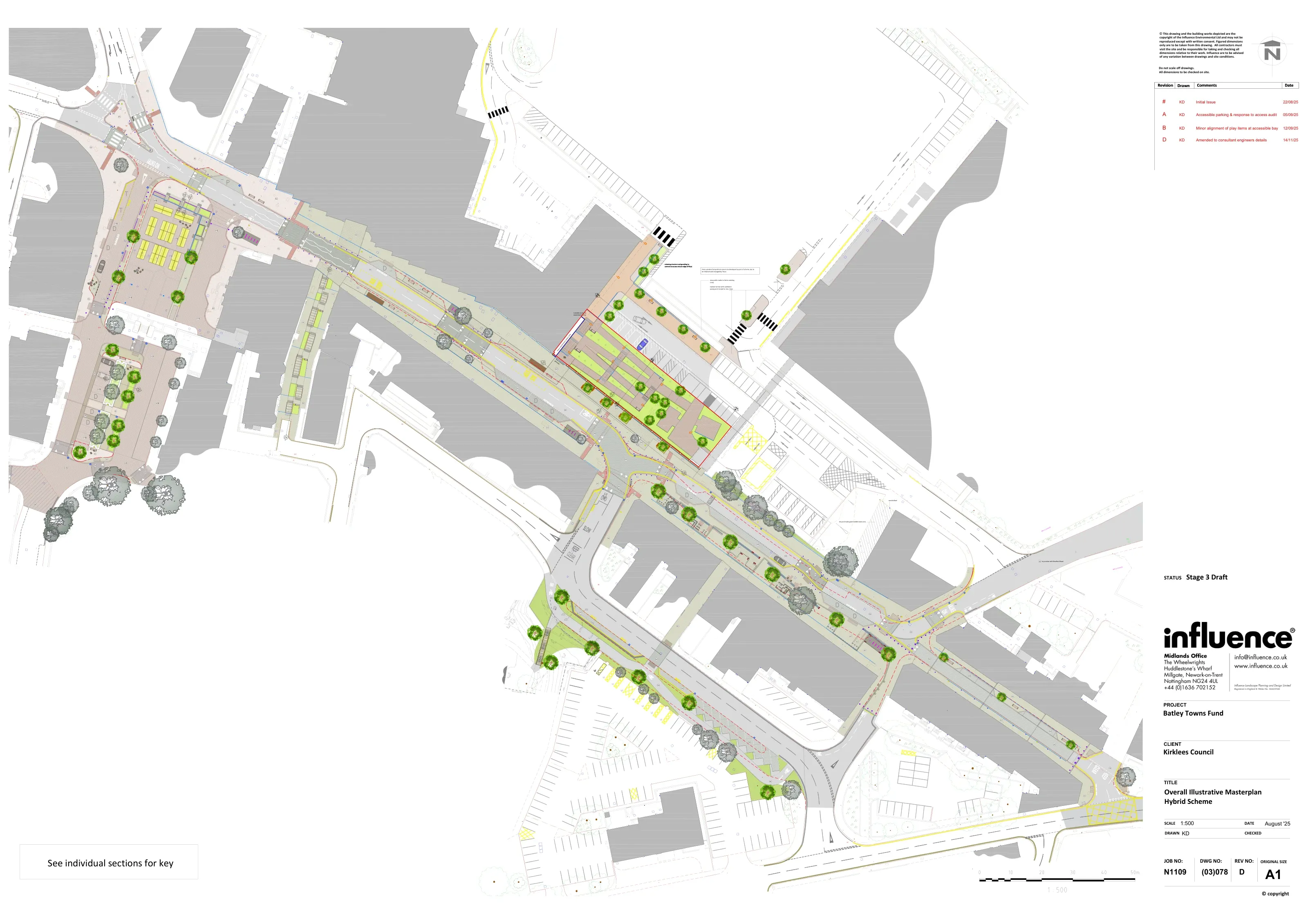 Batley Town Centre — Hybrid Illustrative Masterplan