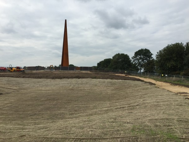September 2015- Amphitheatre view to the Memorial Spire